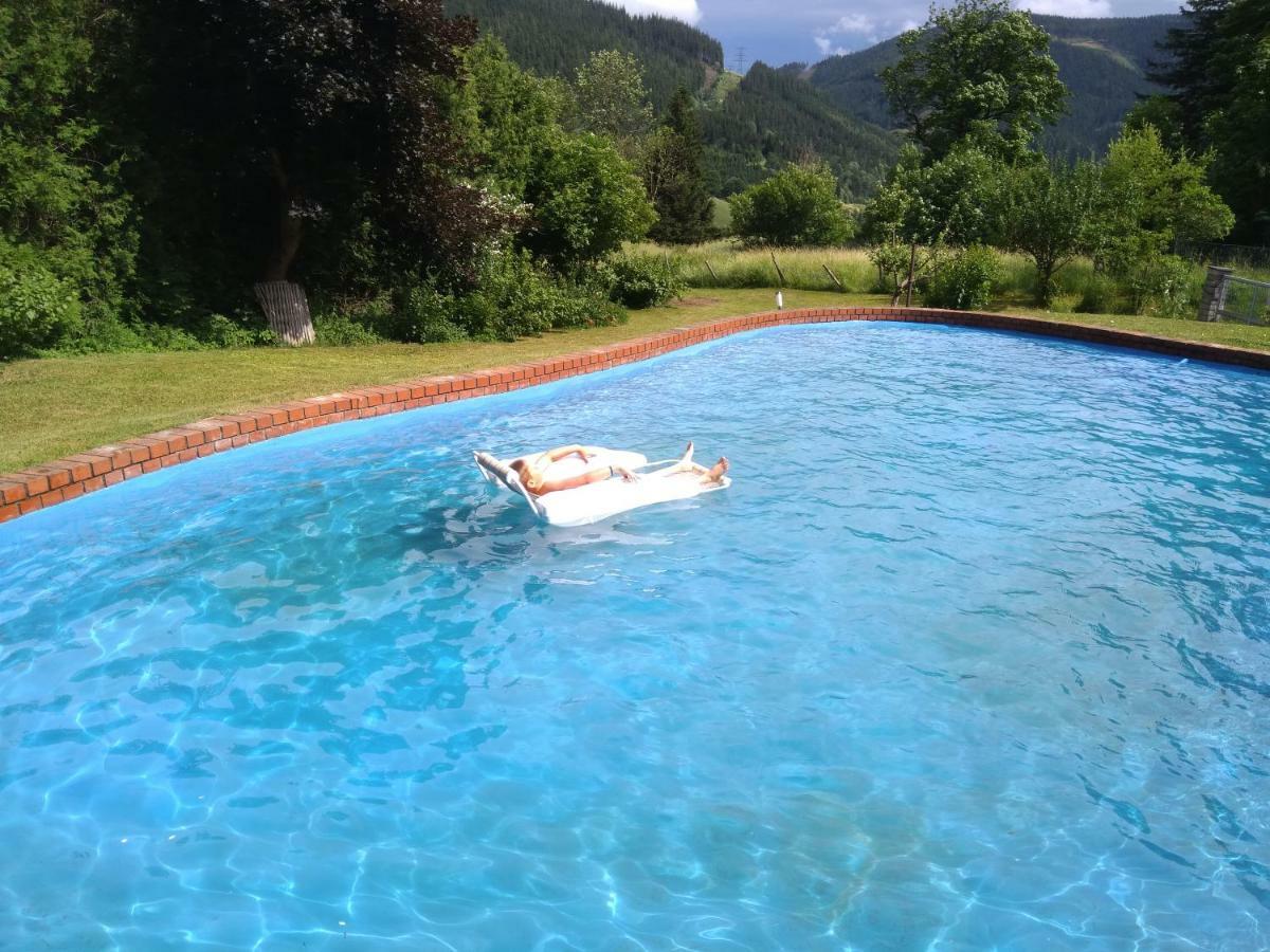 Pool, Pokale, Sauna, Billard, Kirche U. Viel Natur Vordernberg المظهر الخارجي الصورة